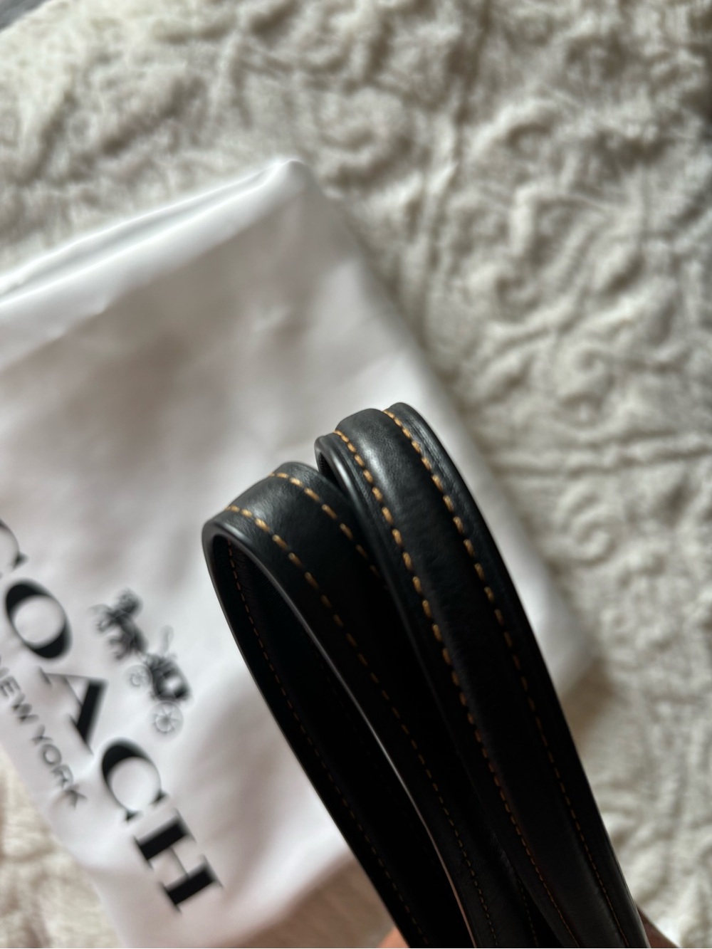 Coach Rogue 39 in Black/Gold Pebbled Leather - Picture 8 of 16
